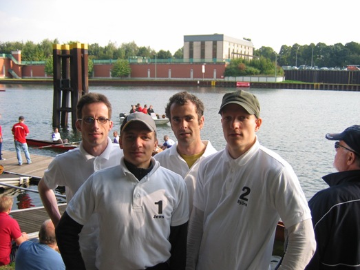Team der Technischen Systemprogrammierung Jens Schneeweiss beim Herner Rudertag 2008